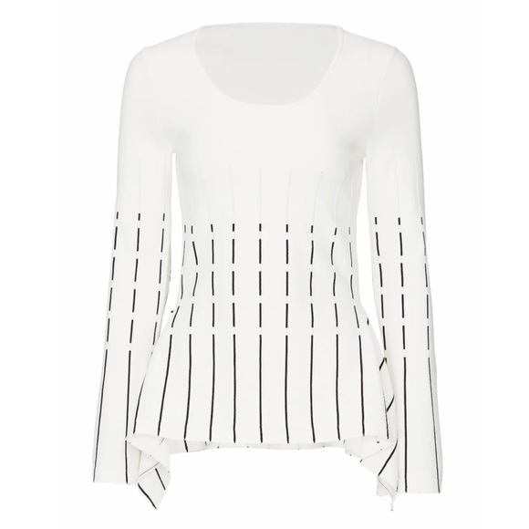 Prabal Gurung Collective Knit Top Size 8 - Picture 1 of 12